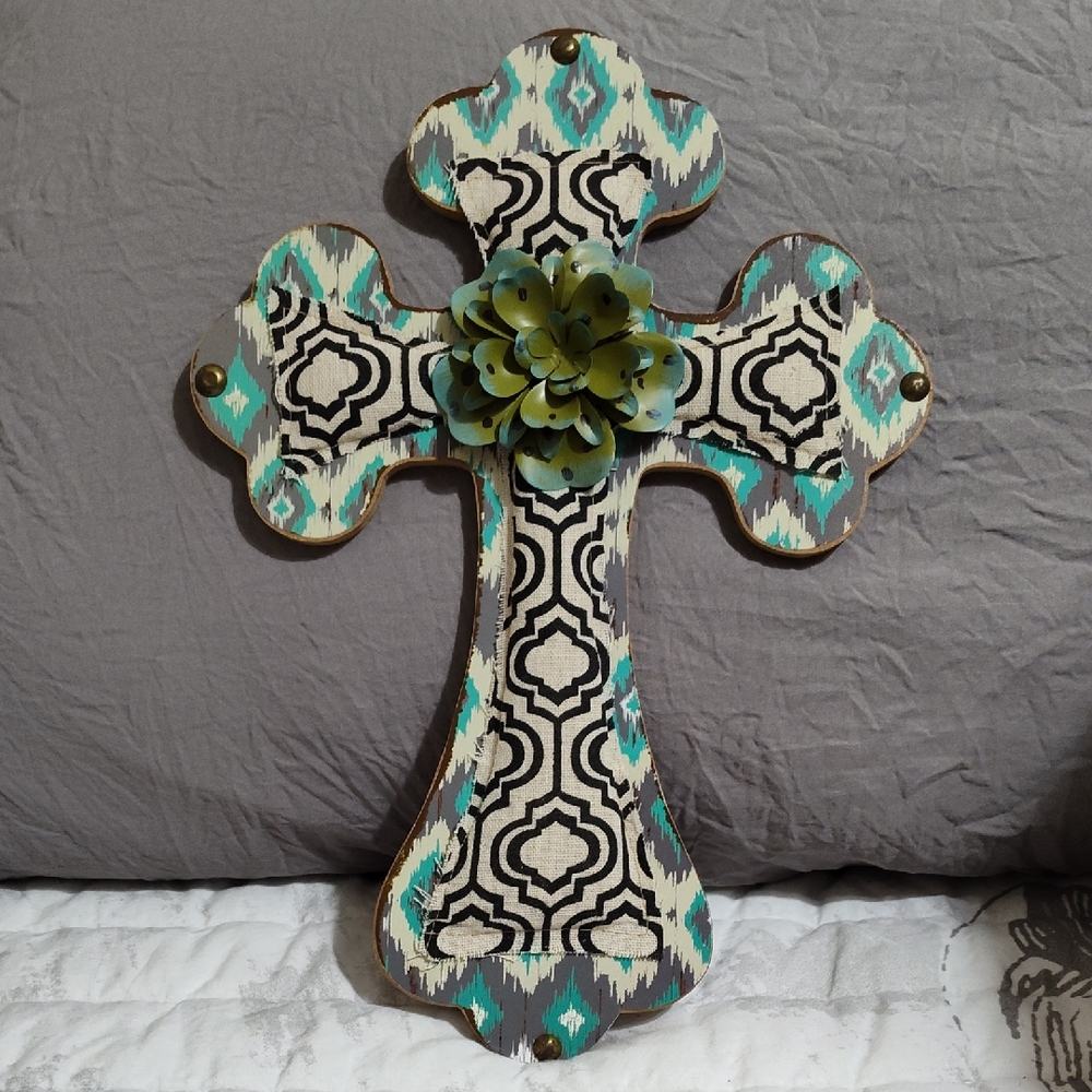 Hobby Lobby MDF Southwestern Themed Wall Cross